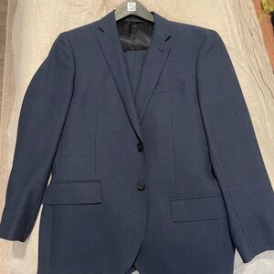 J. Crew Dark Blue Donegal Men's Suit Jacket